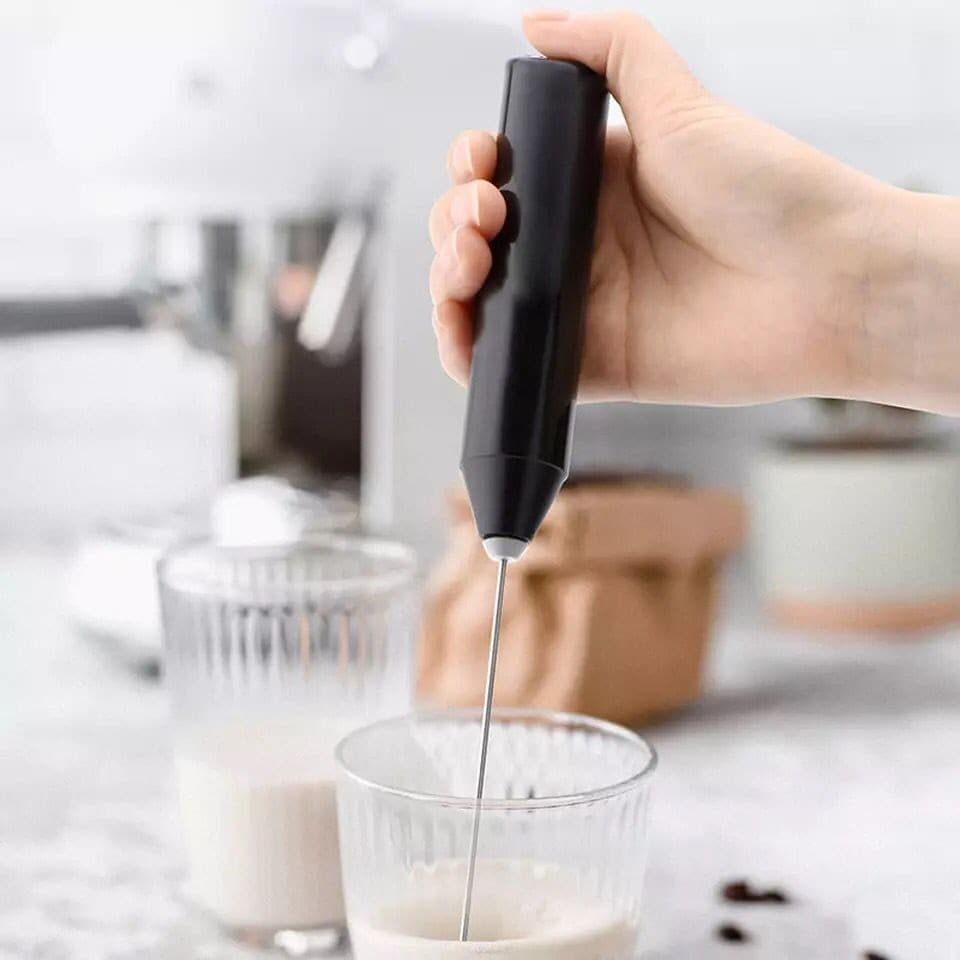 Mini Mixer Misturador - Milk Froter Preto