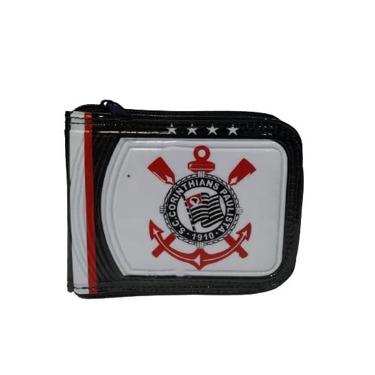 Carteira Masculina de Times - Couro Sintético Barato