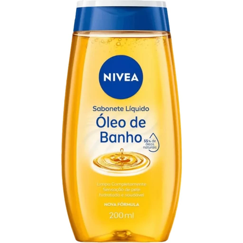 Nivea Sabonete Líquido Óleo de Banho 200ml