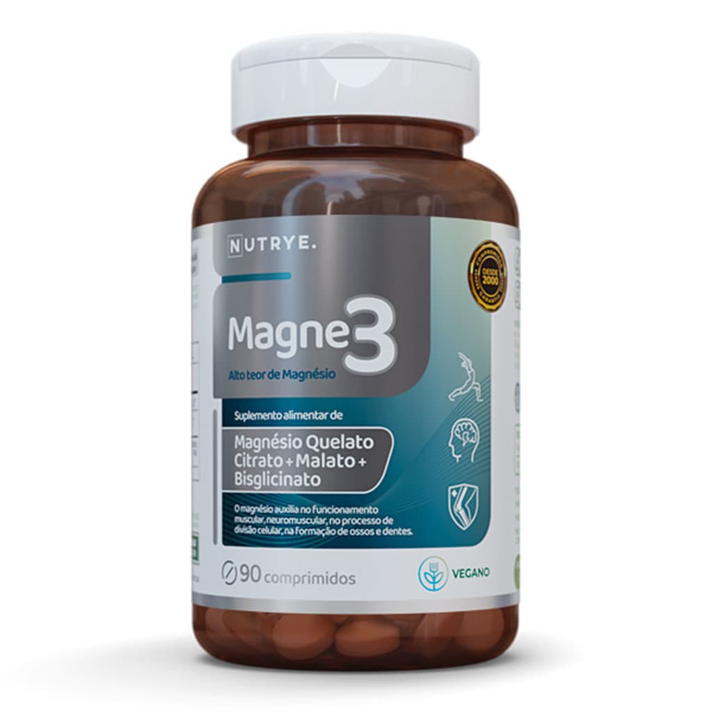 Magnésio Concentrado 300mg Triple Malato/quelato/citrato Sabor Natural