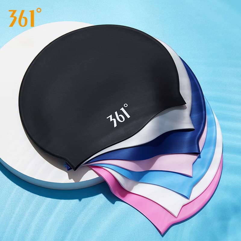361 touca de natação adulto unissex Universal profissional à prova d'água confortável boné de Silicone moda tamanho gran