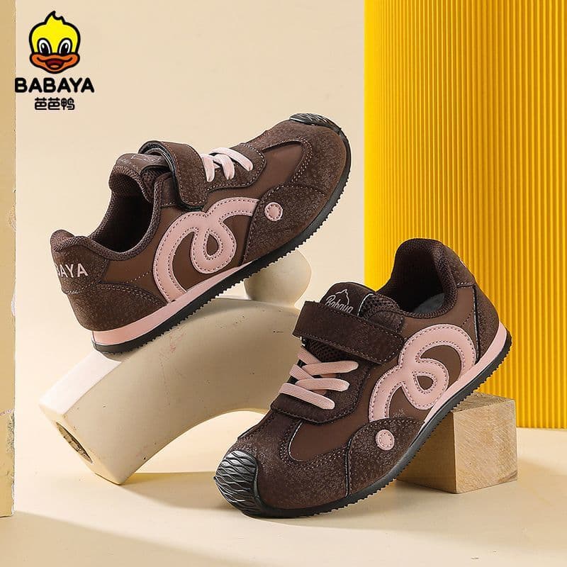 Baba pato tênis infantis Campus Casual meninas sapatos 2026 primavera novo estilo meninos sapatos esportivos sapatos de
