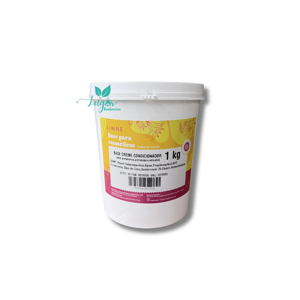 Base Creme Condicionador sem parabenos 1kg