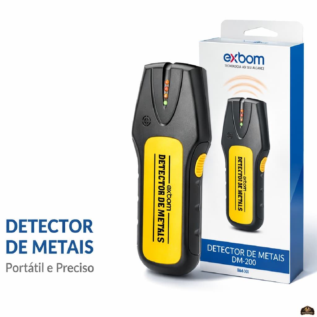 Detector De Metal Parede Virga Cabos E Canos Scaner Metais
