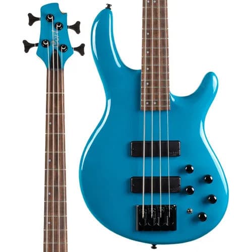 Contra Baixo Ativo Cort C4 Deluxe CBL Candy Blue