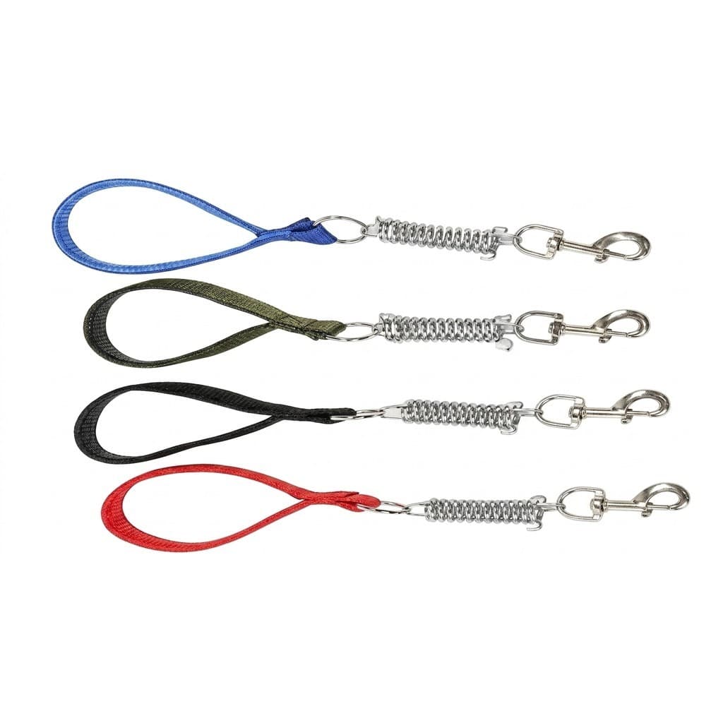Guia Para Pet Cachorro e Gato Com Mosquetão Prendedor de Metal Resistente Passeio Seguro Coleira Peitoral Regulável