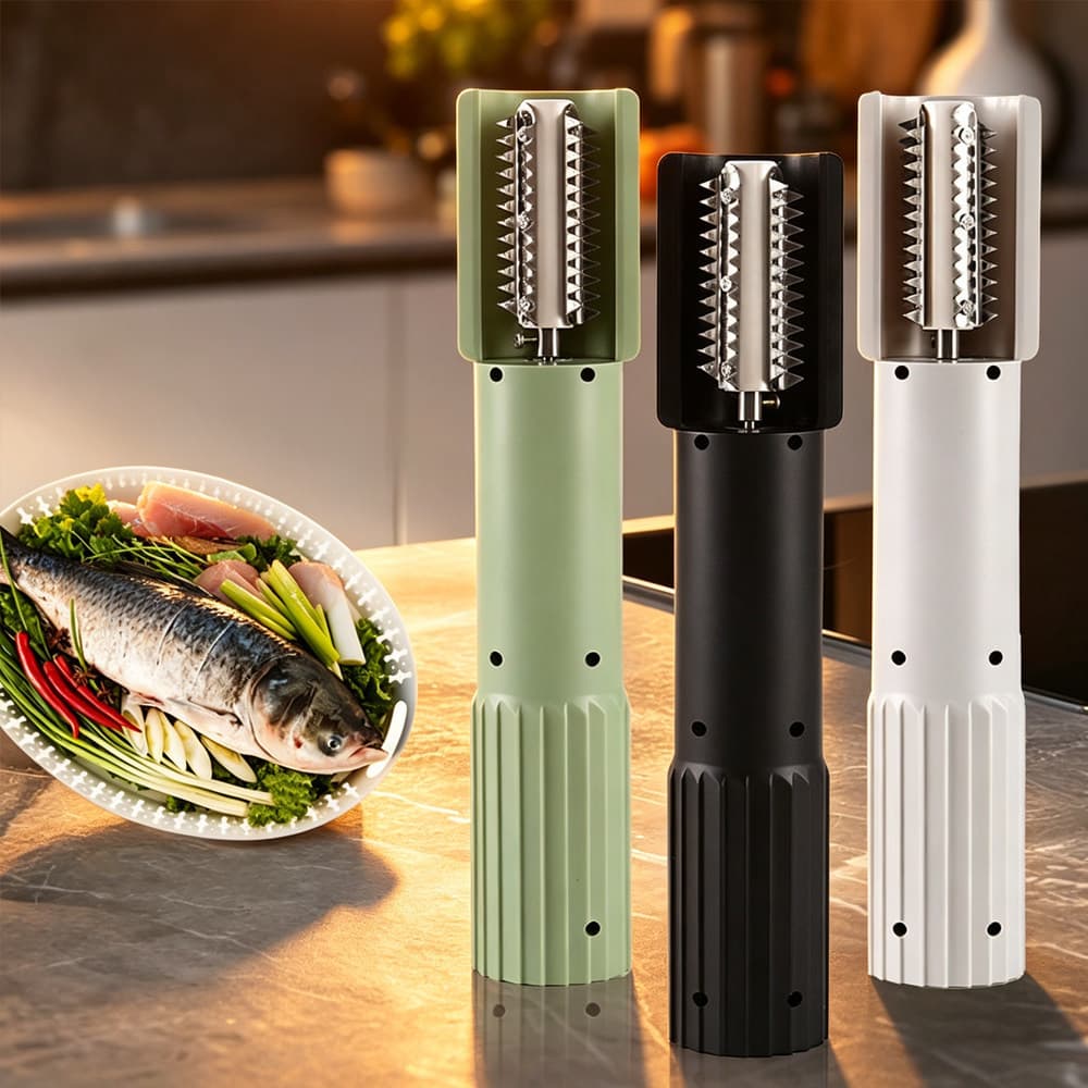 [Preferred] Cross-Border Fish scale scraper Electric Wireless Scale Scraper, Scale Removal Device FAZG