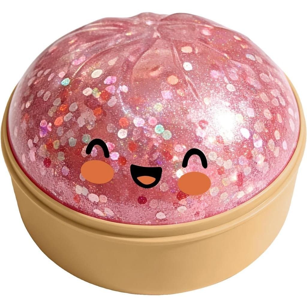 Brinquedo Antiestresse, Brinquedo de Apertar em Forma de Pãozinho, Brinquedo Antiestresse Realista com Expressões Fofas,