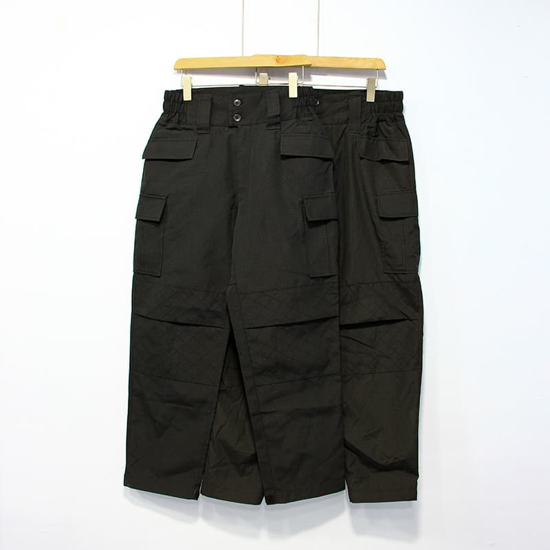 Primavera outono masculino tamanho grande solto Multi-bolso roupas de treinamento grade resistente ao desgaste durável m