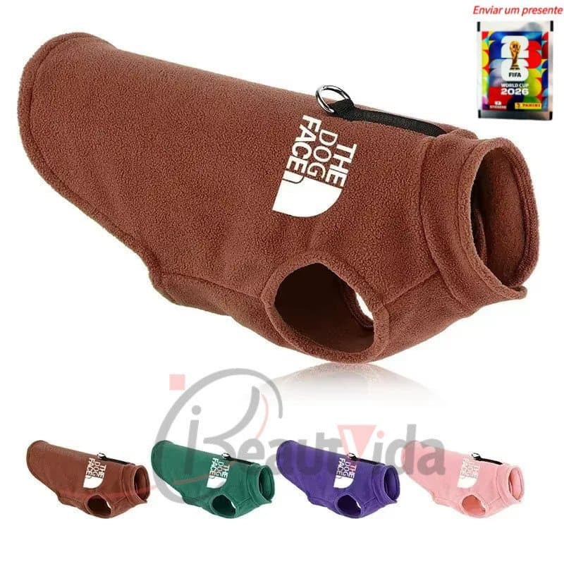 Roupas Para Cães De Estimação Outono Inverno Casaco Velo Quente Camisola Colete Pequenos Chihuahua Bulldog Jaquetas Traj