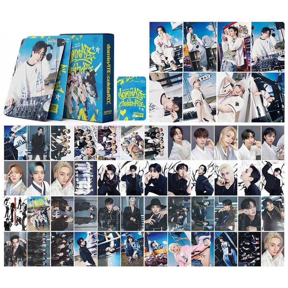 55-127 Peças De Cartões Fotográficos STRAY KIDS KARMA Lomo Cards 4o Álbum Oco SKZ Mixtape Dominado HOP HIP HYUNJIN FELIX