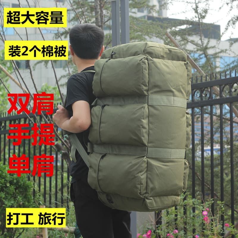 Saco de escalada mochila masculina ao ar livre grande capacidade 100L à prova dwaterproof água viagem grande mochila de
