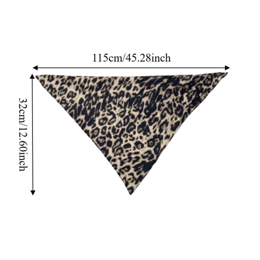 Lenço Triangular INSTOREAY , De Cintura Retrô Com Estampa Floral Decorativo De Imitação De Poliéster Cinto De Seda