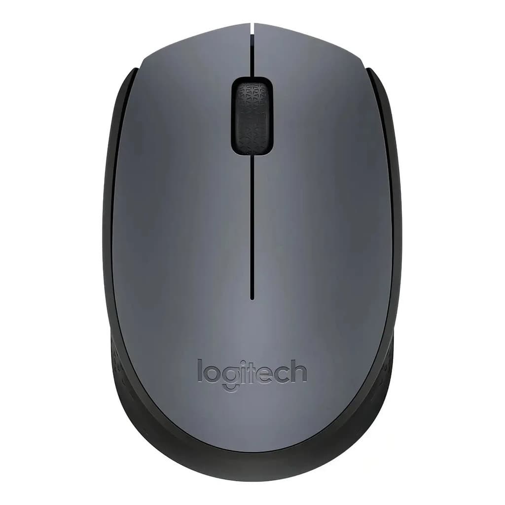 Mouse Sem Fio Logitech M170  Cinza E Preto Original e lacrado