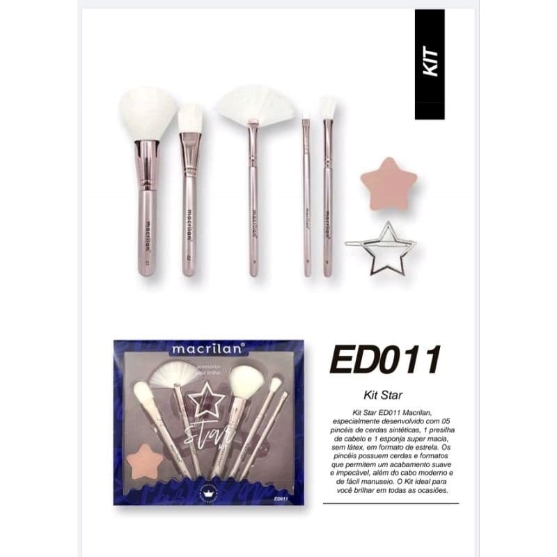 Kit ED011 Profissional Star-Macrilan