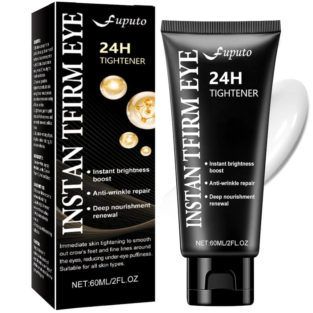 Creme Temporário Instantâneo para Firmar a Área dos Olhos – 60 ML Reduz Rapidamente Olheiras, Combate Bolsas nos Olhos,