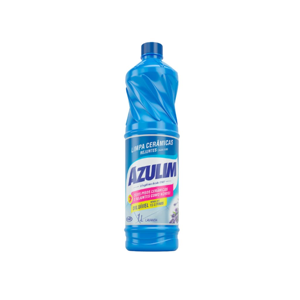 Limpa Cerâmica e Azulejo Lavanda 1L Azulim