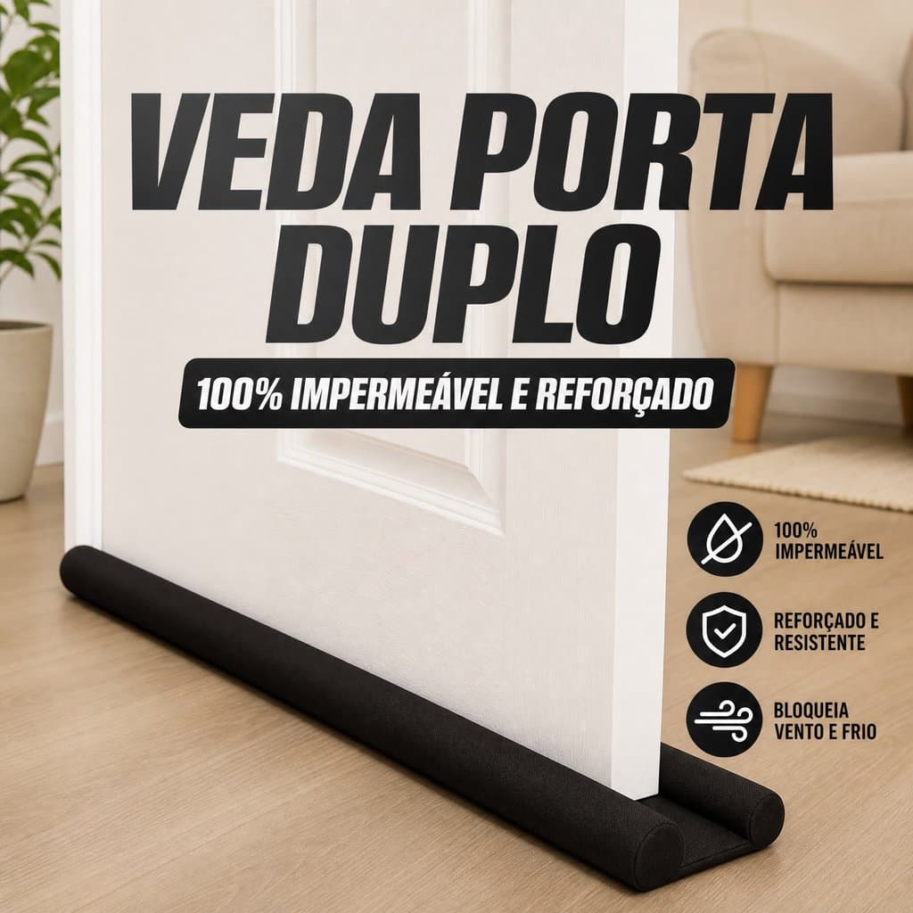 veda porta ideal 70cm 80cm 90cm 100cm 110cm 120cm impermeavel  reforçada alta qualidade resistente
