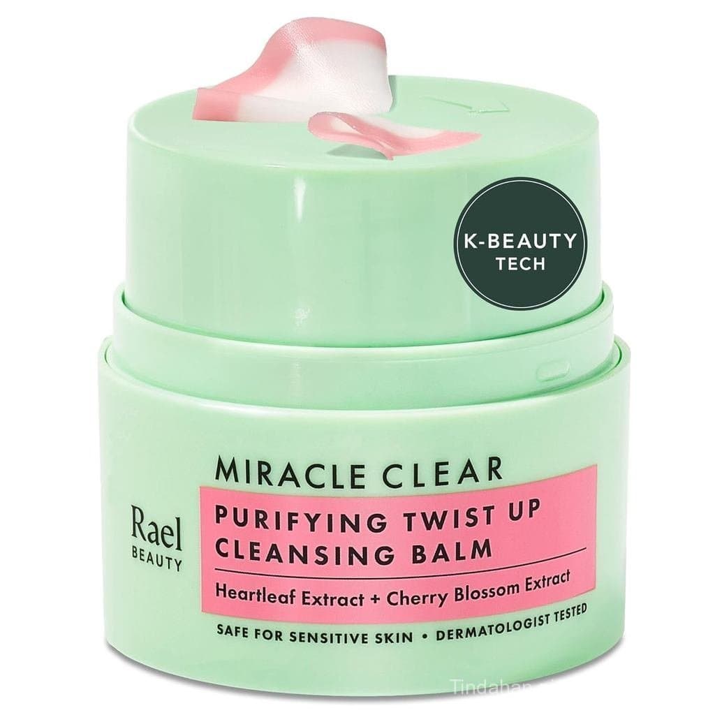 Rael Miracle Clear Facial Cleanser – Removedor de Maquiagem, Lavagem Facial Diária, Cuidado Suave e Profundo para Poros,