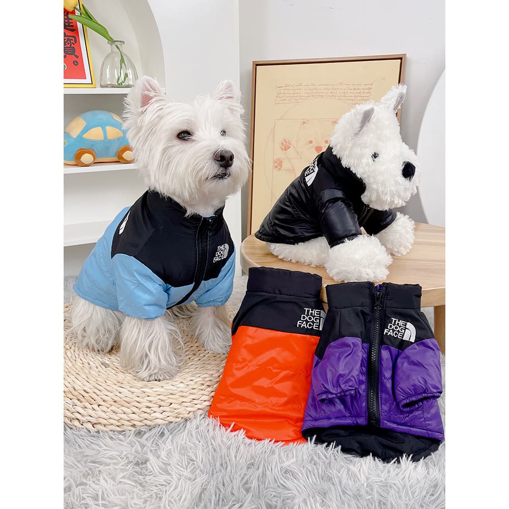Roupas para cães outono inverno gato casaco de algodão Pet inverno Bichon filhote de cachorro quente Schnauzer jaqueta d