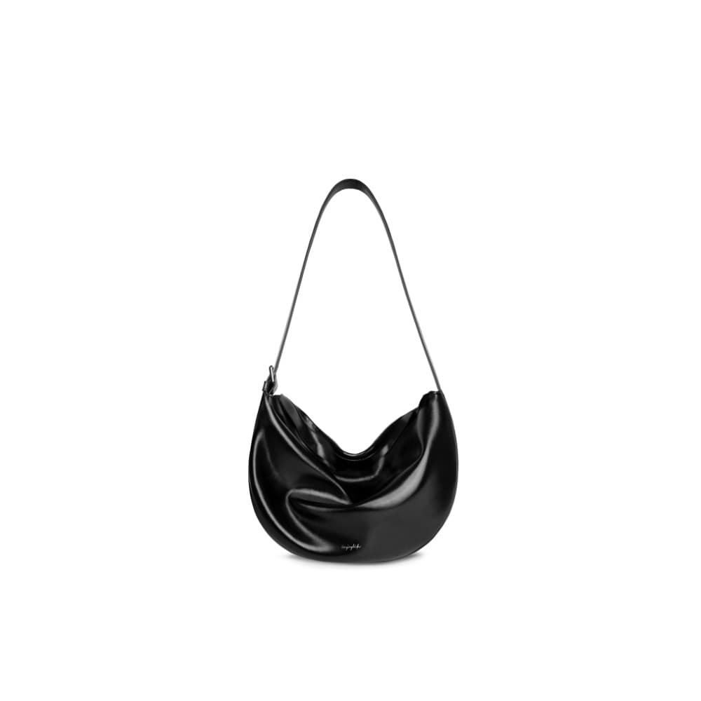 [Mesmo estilo do Shen Yue] INJOYLIFE Banana Boat Bag Estilo preguiçoso Bolsa crescente Bolsa mensageiro de ombro de gran