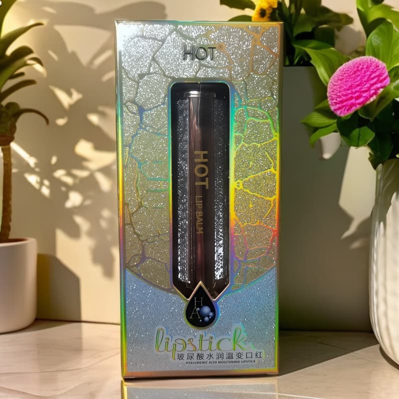 HOT Batom hidratante com mudança de temperatura com ácido hialurônico 3.8g1607#到20300729润唇膏hot口红正品