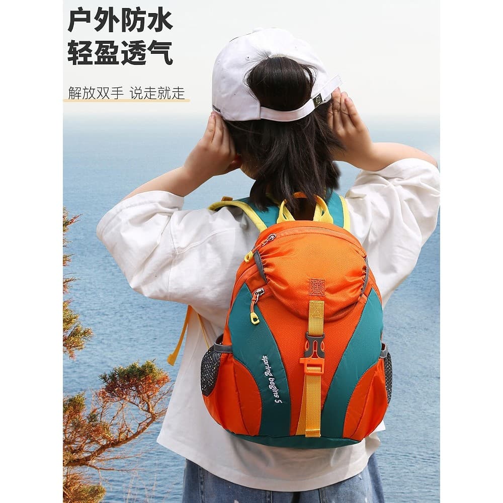 Crianças primavera mochila de viagem estudantes do ensino fundamental caminhadas ao ar livre mochila crianças mochila vi