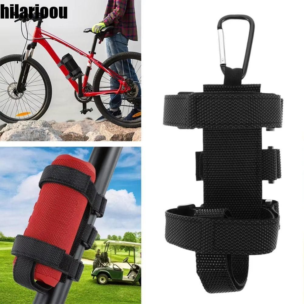 Suporte Para Alto-Falante De Ciclismo HILARIOOU , Bicicleta Com Alça Fixa Ajustável , Material De Nylon