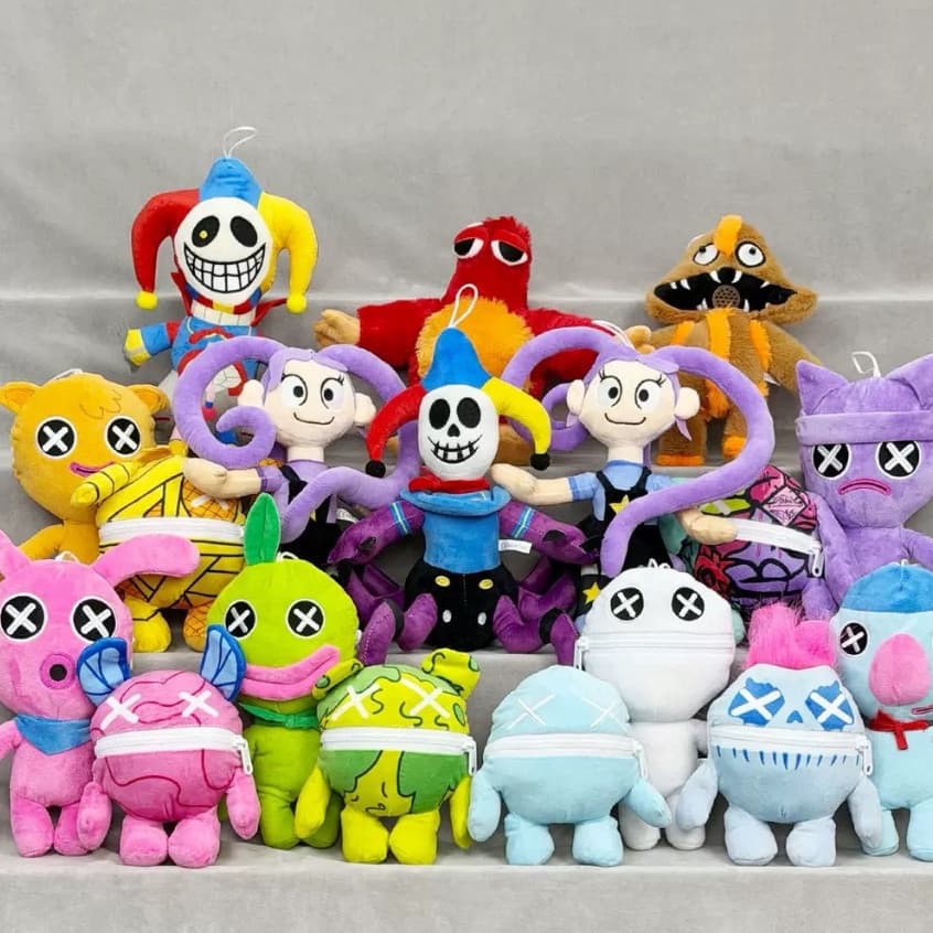 Novo brinquedo de pelúcia da boneca palhaço monstro Lily do jogo Poppy Playtime5 AOR7