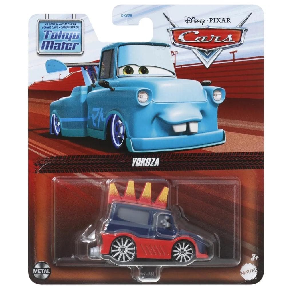Brinquedo Carrinho Disney Pixar Cars Yokoza Miniatura Diecast Original Mattel Infantil Colecionável