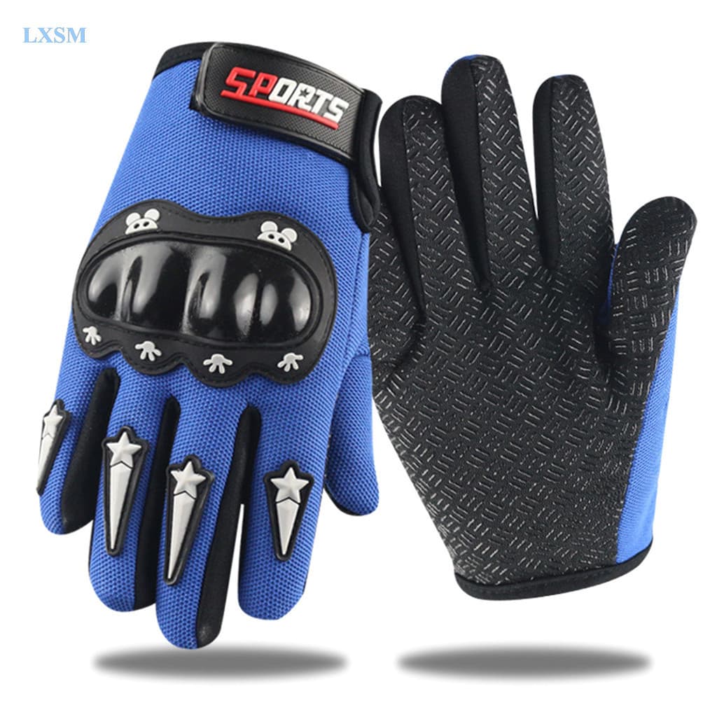 Luvas De Meio Dedo Para Crianças De 5 A 12 Anos , Ciclismo Ao Ar Livre , Proteção Protetora , Médio E Grande , Esportes