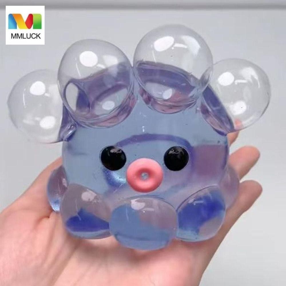 Bola De Cristal DARBY TPR , Brinquedo De Pinça De Água Sólida Transparente Criativo Polvo Bolha