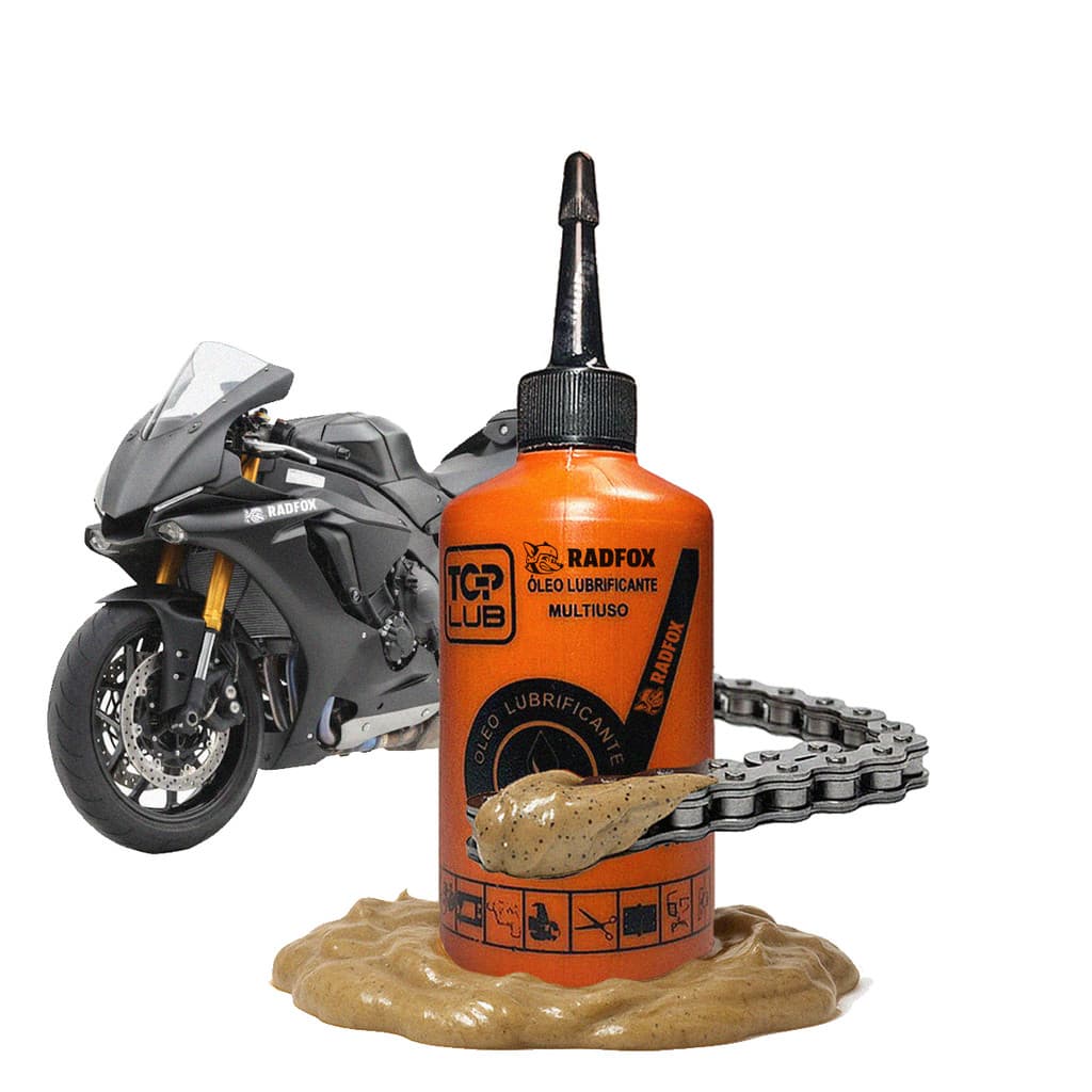 óleo grafitado lubrificante multiuso 100ml Para Corrente Grafitado Relação Motos Bike oleo para corrente de moto