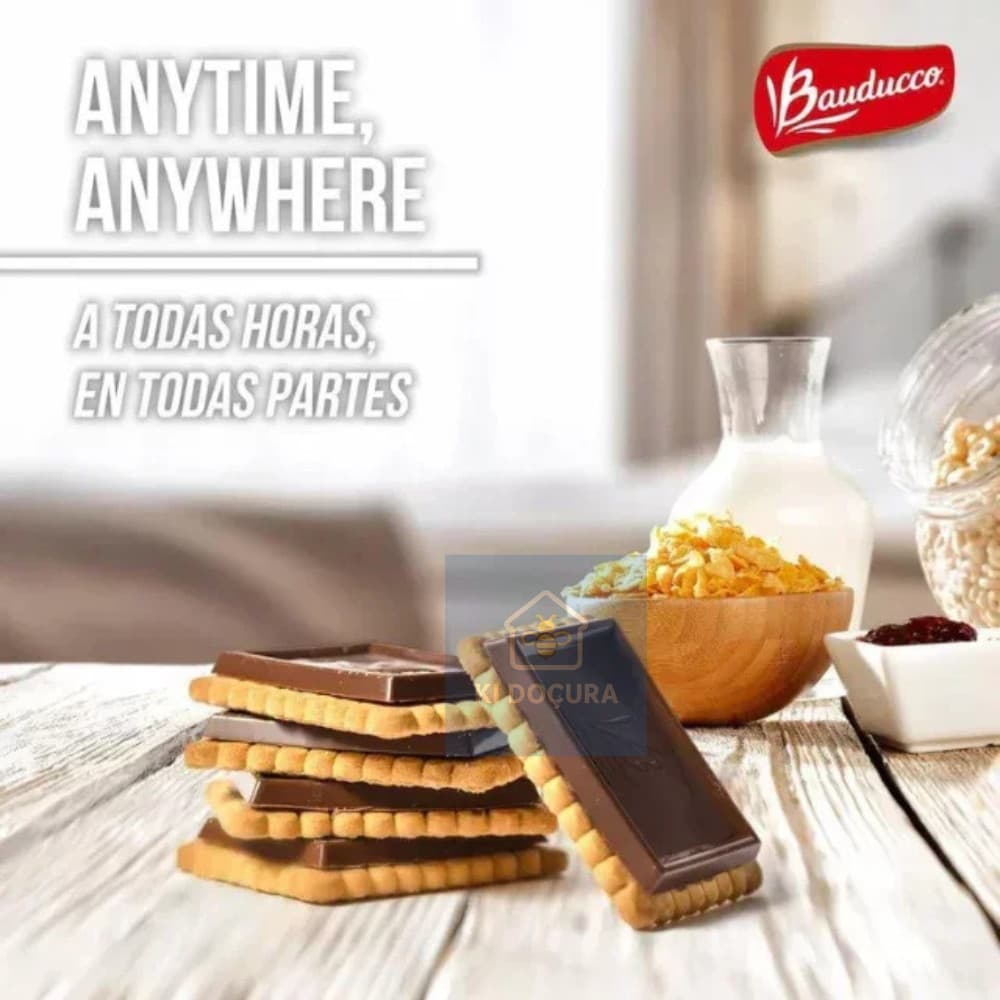 Kit Bauducco Choco Biscuit Pote 20 Unidades – Escolha 2 ou 4 Potes | Biscoito com Chocolate Crocante