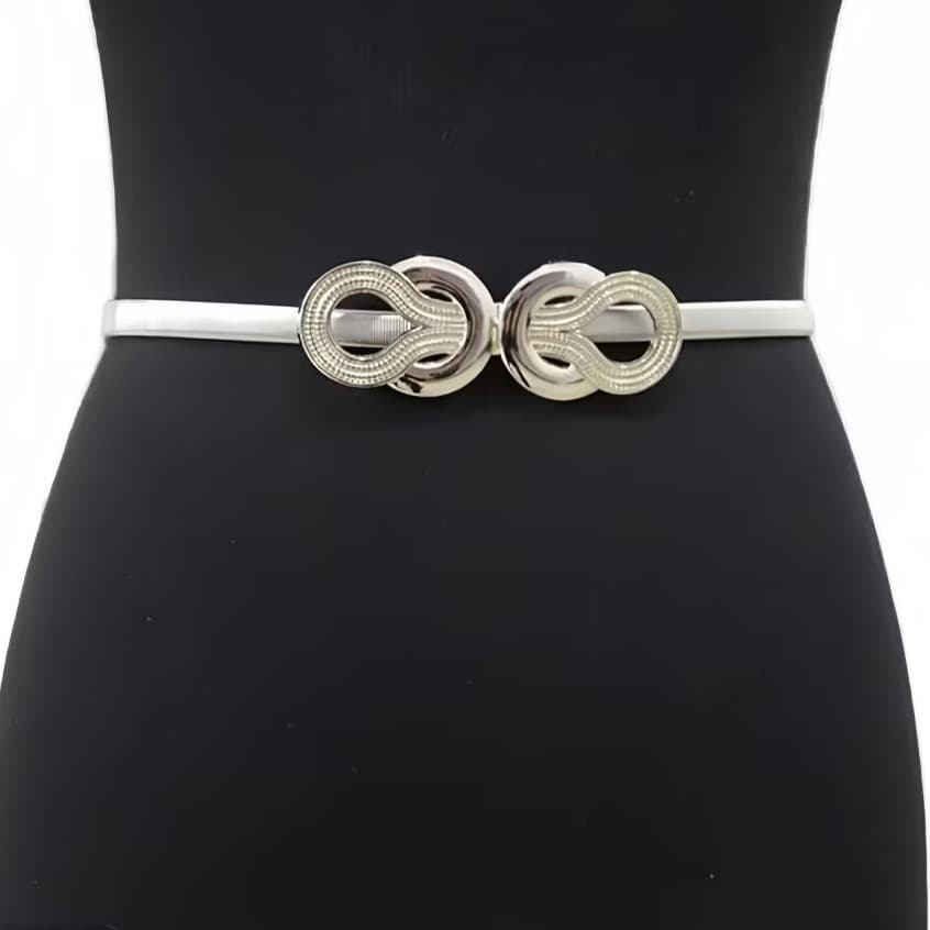 Cintos Finos Para Vestidos Elástico Trecho Feminino Cintura C3203