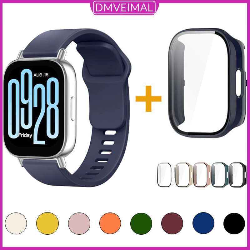 Pulseira E Capinha Capa Case De PC Para Relógio Smartwatch Xiaomi Redmi Watch 5 Active/ 5 Lite Proteção Completa