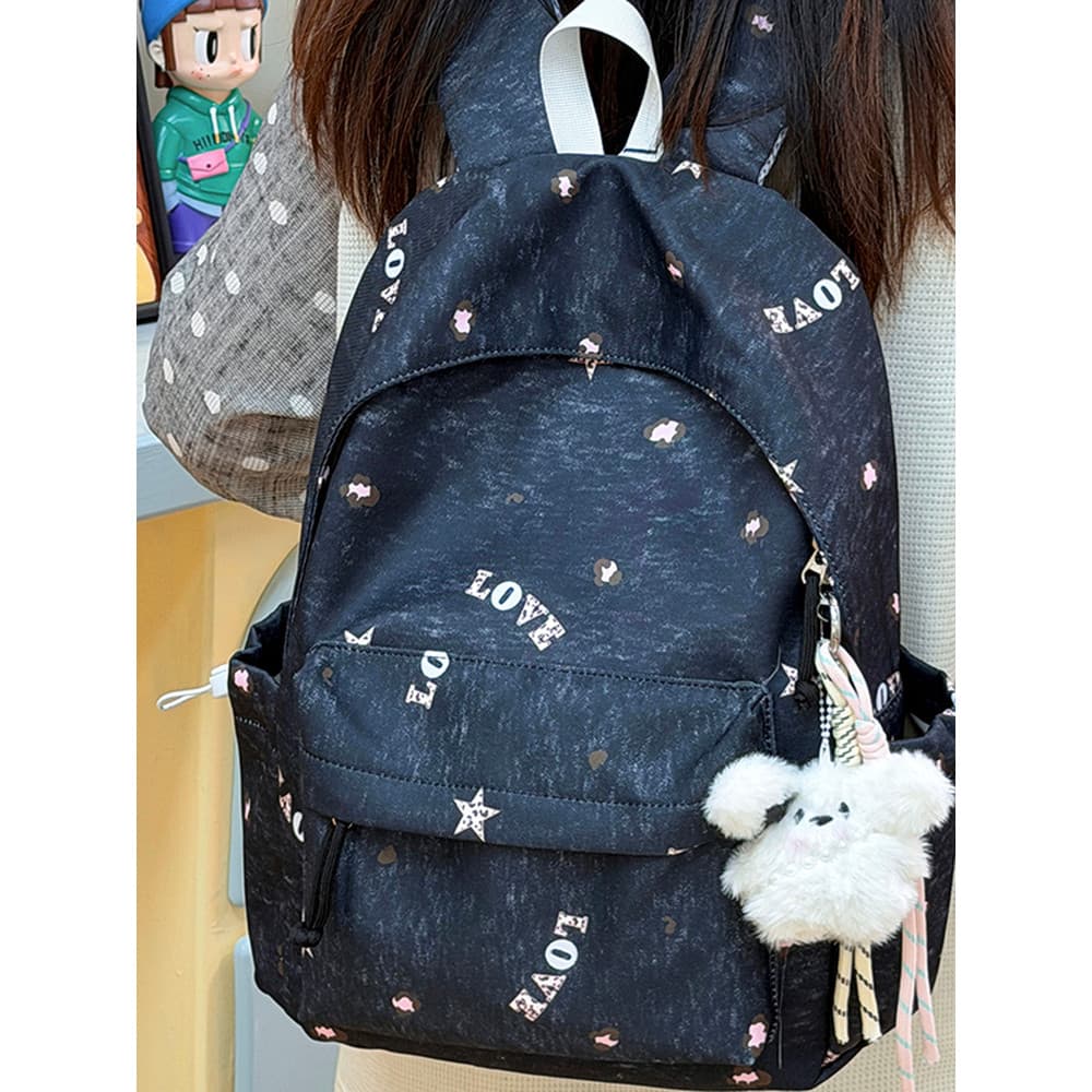 Nicho de alto valor estilo não-colisão mochila Campus estilo americano ins mochila saco de escola meninas estudantes do