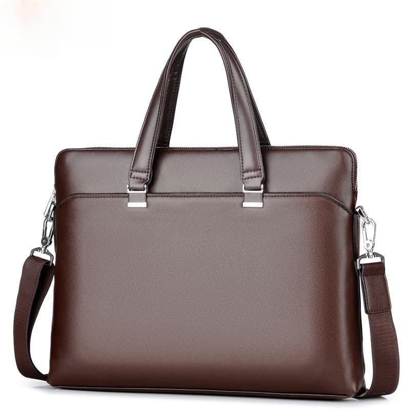 Maleta De Negócios Masculina-Bolsa Crossbody Para Laptop Estilo Coreano De Grande Capacidade X0QP