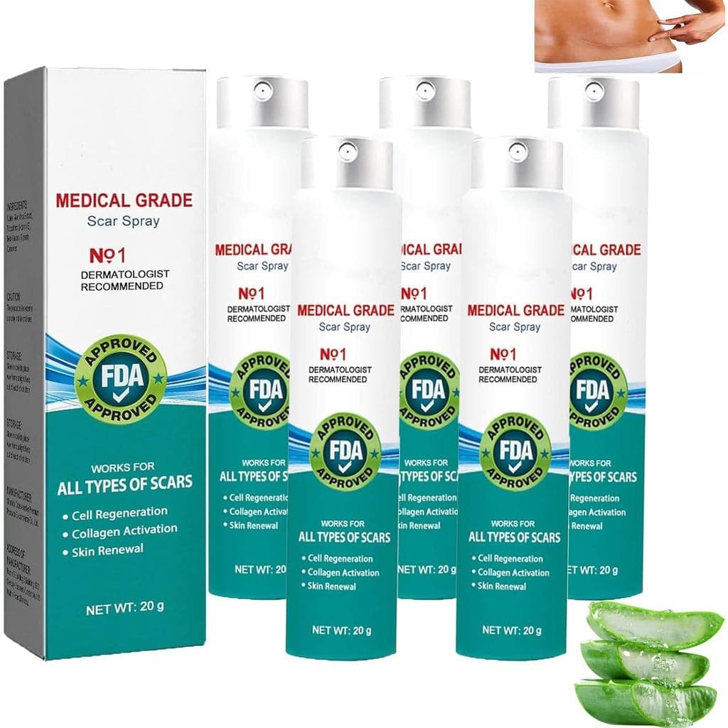 Removedor de Cicatrizes, Spray para Remoção de Cicatrizes de Grau Médico, Spray para Remoção de Cicatrizes, Spray para R
