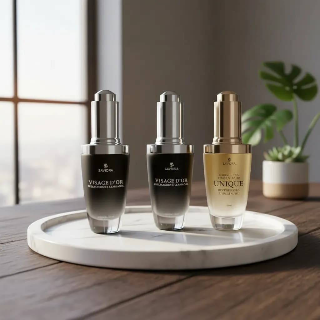 Kit Saviora: 2 Visage Dor + 1 Unique Hidrataçao/regeneraçao