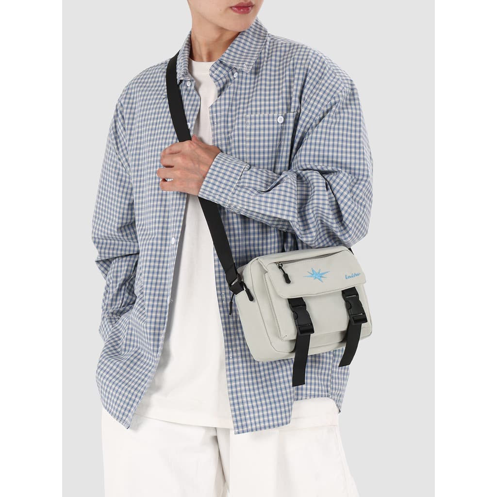 Ins nicho Casual saco feminino 2026 novo estilo Commuter All-Match estudante saco do mensageiro trabalho diário ombro do