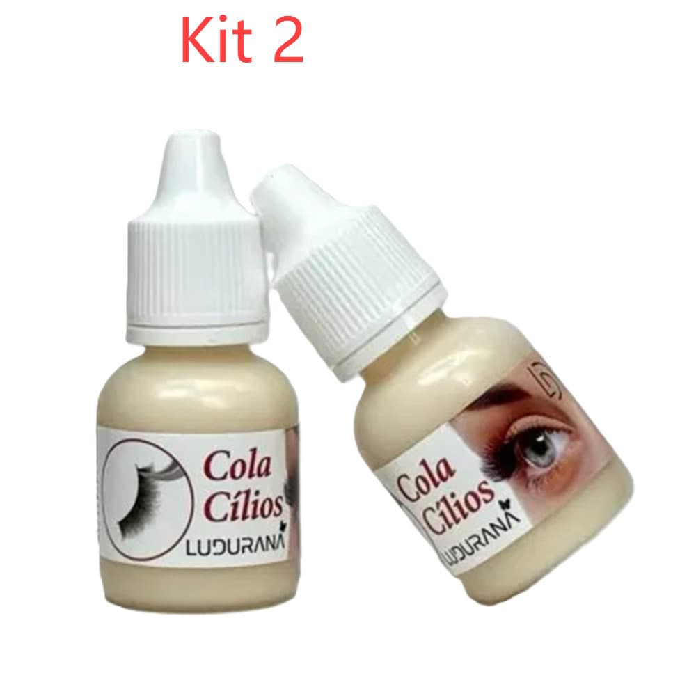 Ludurana Cola Para Cílios Profissional Tufo- Fio A Fio