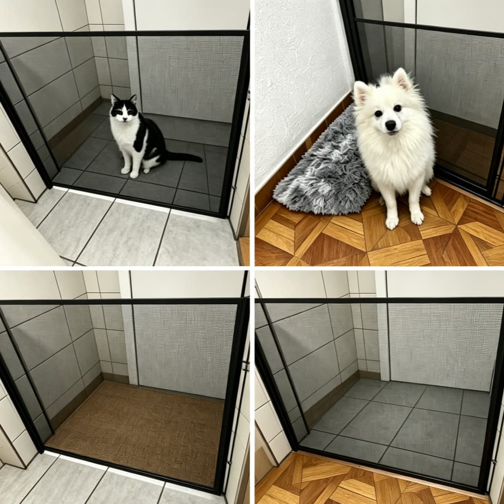Cerca de proteção para bebê e cachorro tela divisória para sala interna - PROMOÇÃO! ENVIO RÁPIDO IMEDIATO