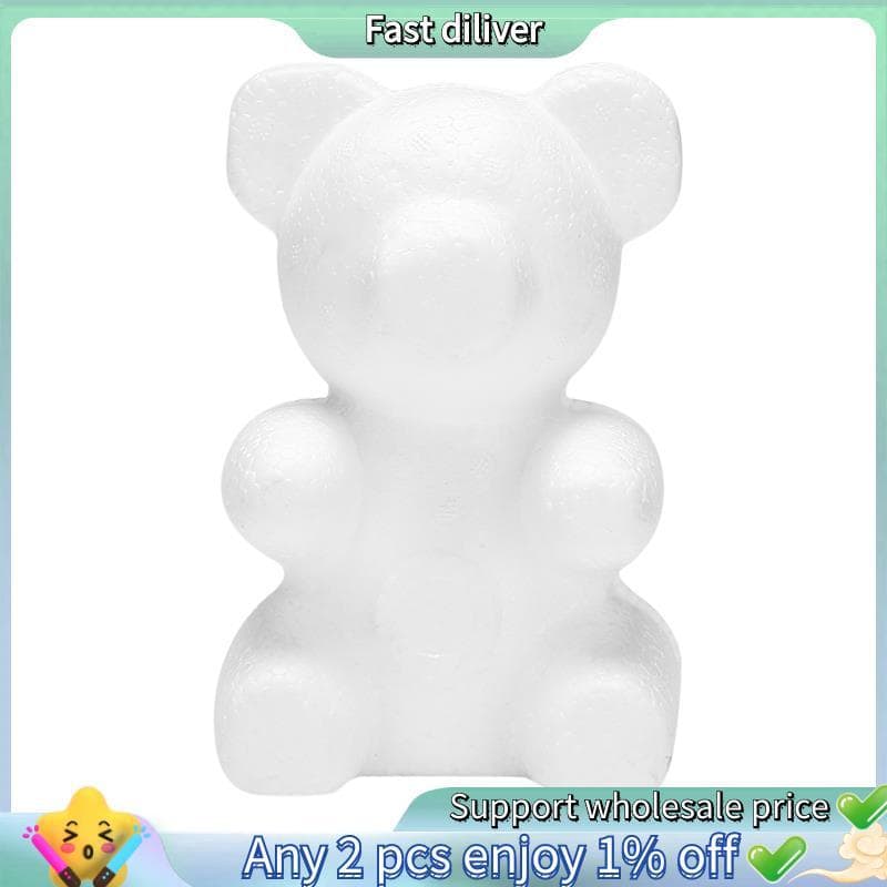 Diy Decorações De Festa 1 Pçs Espuma Modelagem Poliestireno Novo Natal Árvore Ornamentos Urso 1