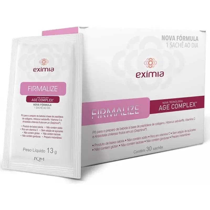Eximia Firmalize Age Complex Com 30 Sachês Eximia Dia/noite Para Todos Os Tipos De Pele De 13g 30+ Anos- Kit X 30 Unidad
