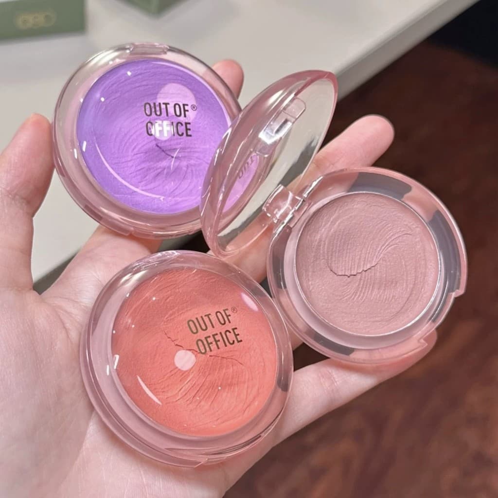 Liberação de perda|Sabor de menina macia feminina coreana tão forte|OUT Home Vitality Mousse de Veludo Blush Lama 3g
