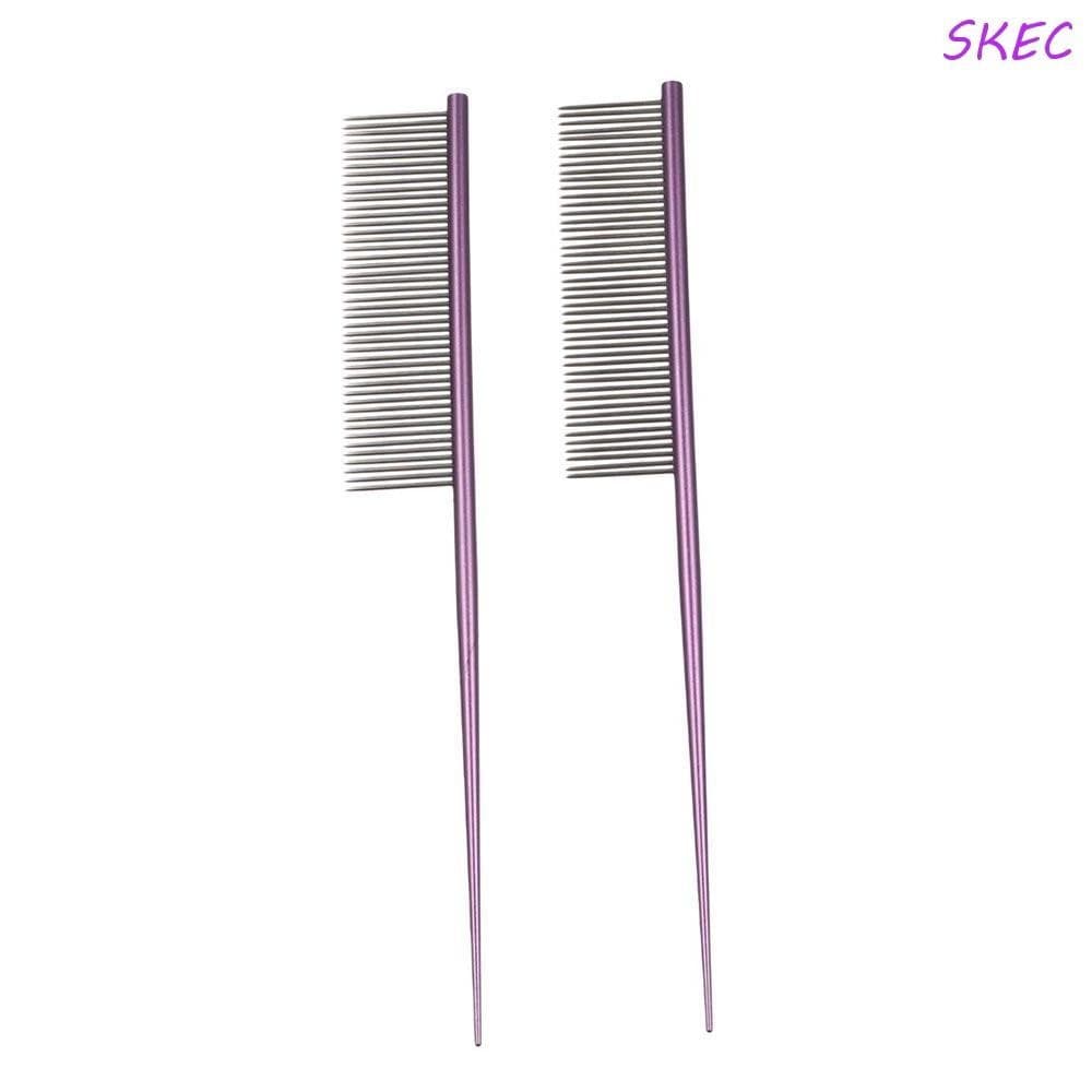 Escova de Limpeza para Remoção de Pulgas de Animais de Estimação SKEC, Escova de Dentes Colorida de Aço Inoxidável ROCG