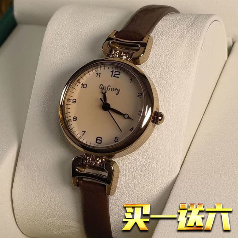 Relógio Elegante Formal Relógio Importado Barato Feminino Relógio Feminino Dourado/Rosé Relógio feminino Retro estilo br