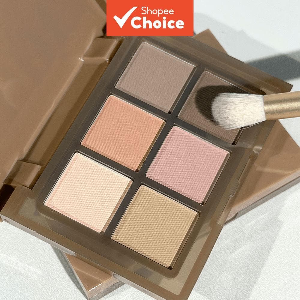 Paleta de Sombras Nude Soft Glam Bronze Esfumado Mate Look Suave