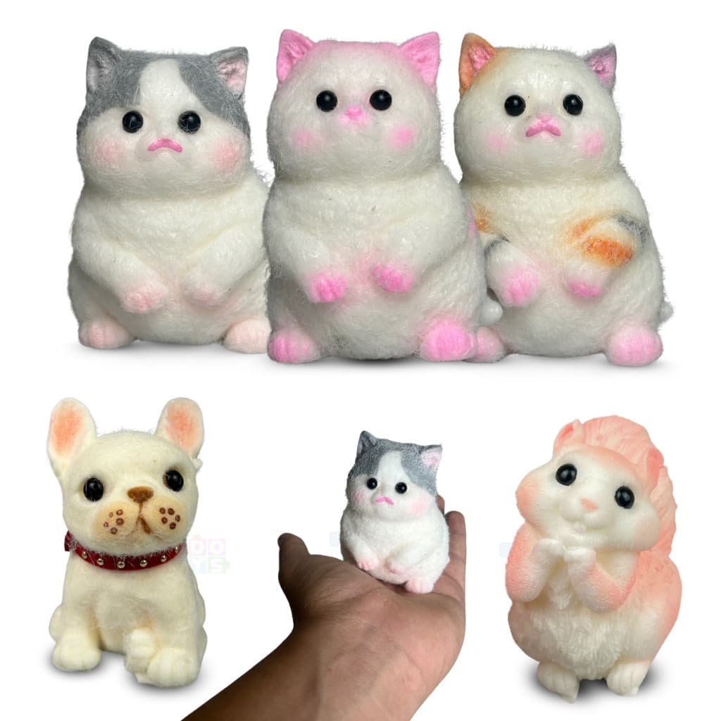 Squishy Animais Sortidos Taba Super Macio Fofo Brinquedo Sensorial Relaxante